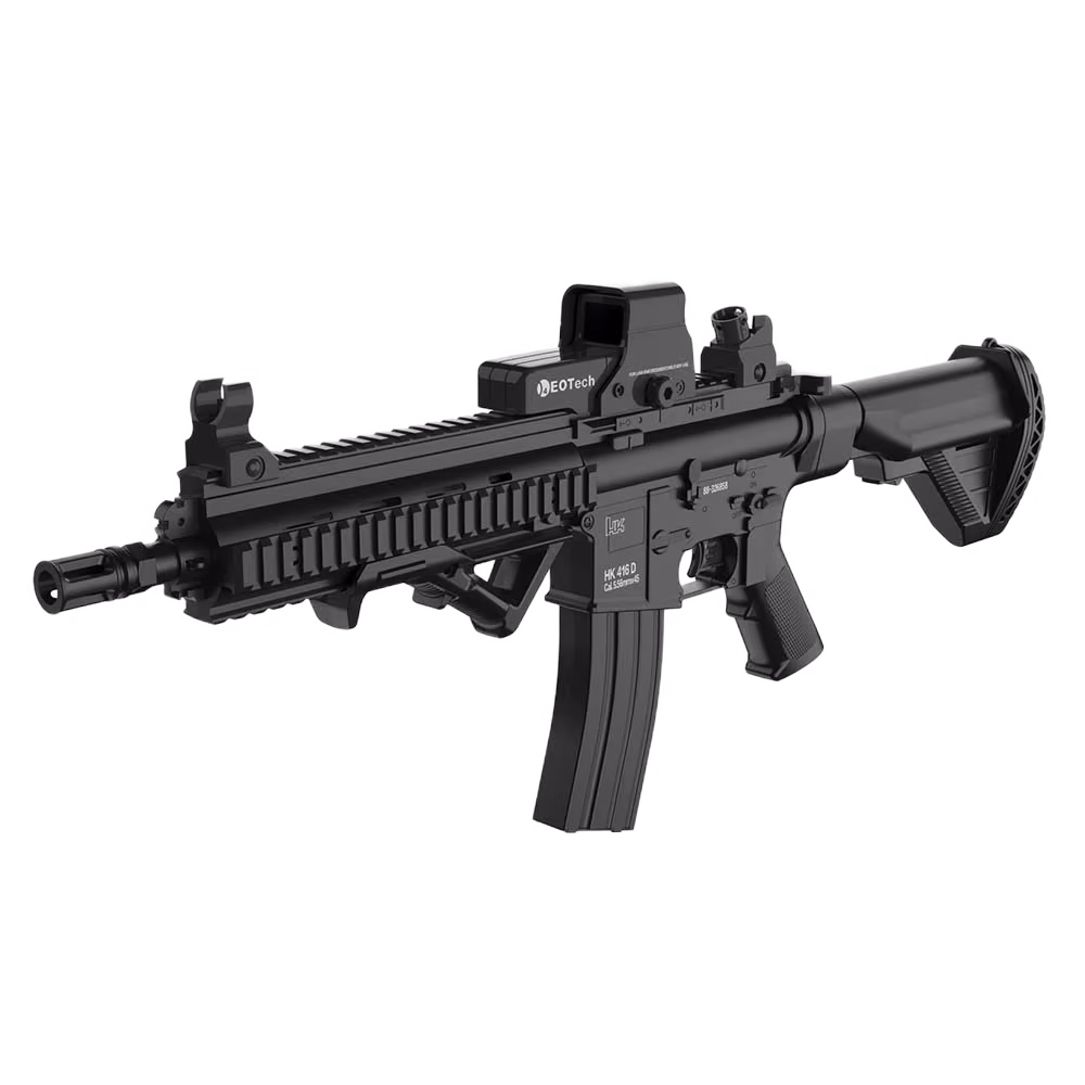 HK416D Elektriskais gēla bumbiņu ierocis HK416D – Melns - Image 2